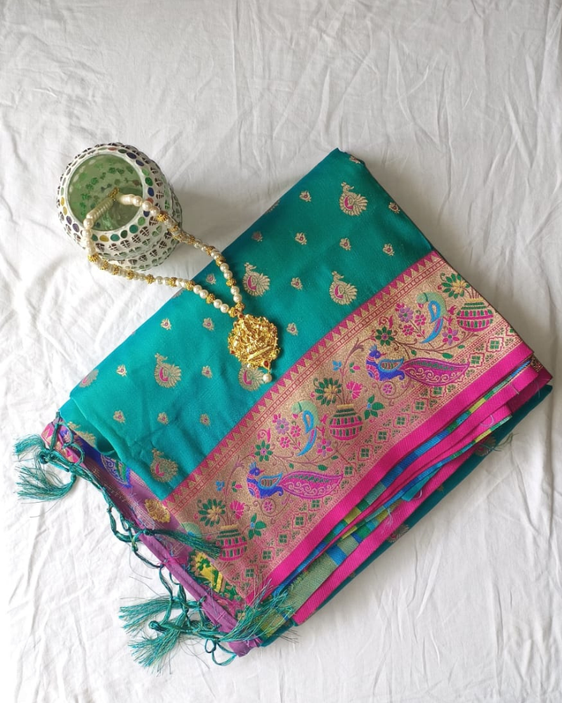 Light Blue Soft silk saree