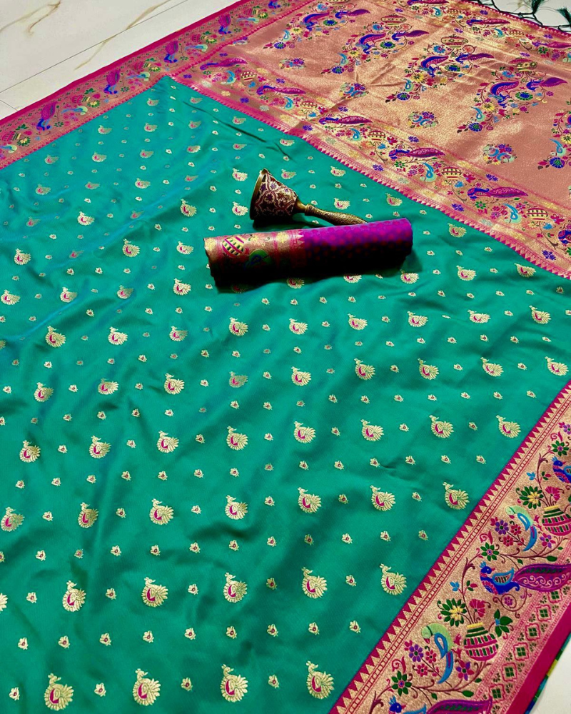 Light Blue Soft silk saree