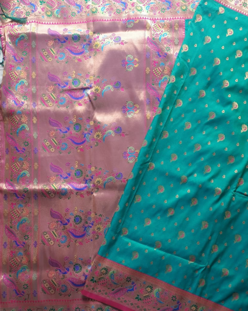 Light Blue Soft silk saree