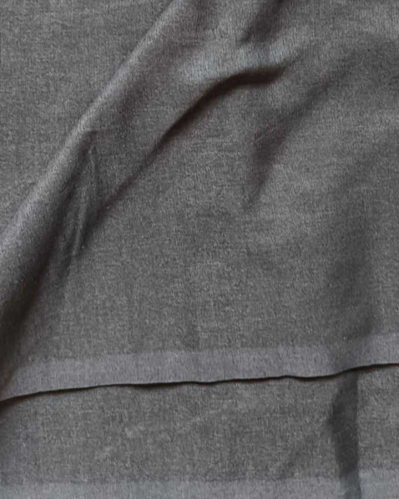 Black Handloom Khadi Cotton