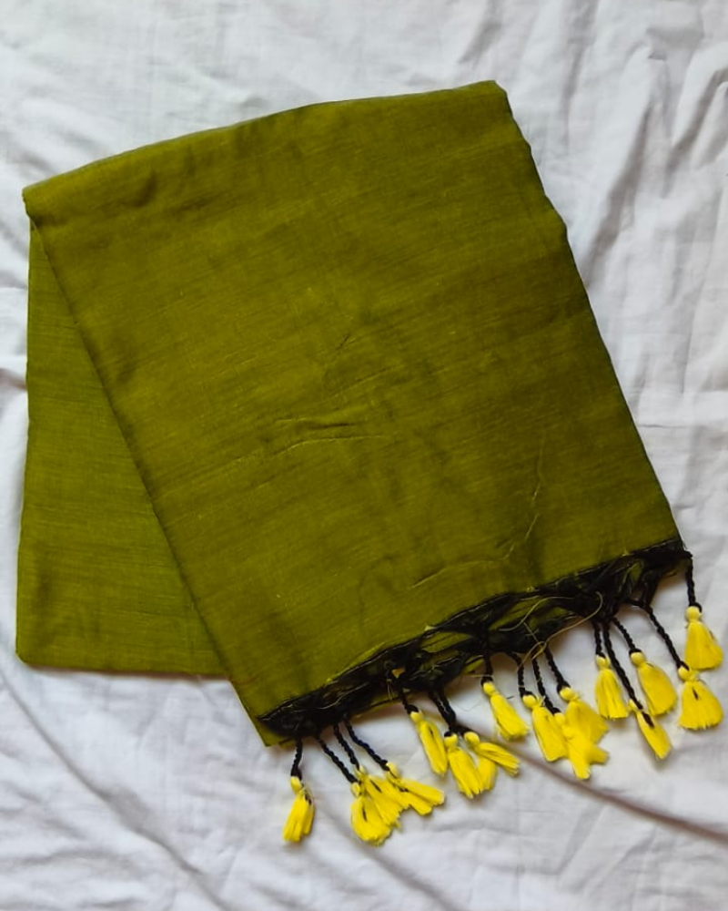 Green Handloom Khadi Cotton