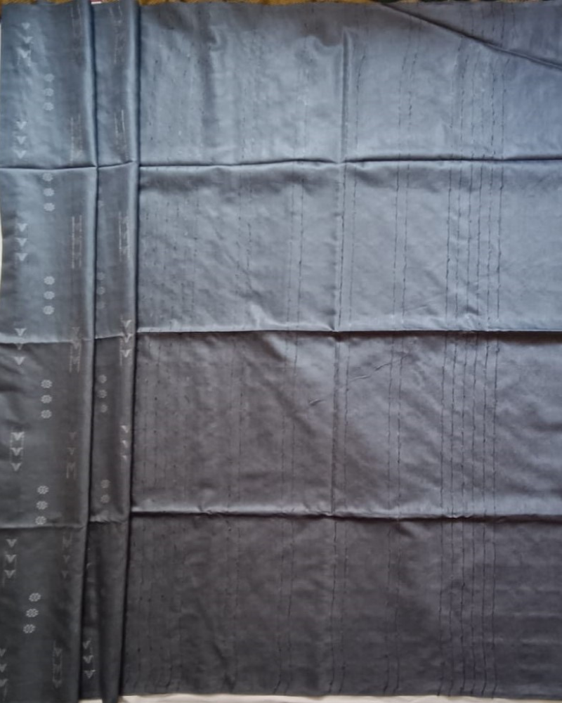 Grey Bhagalpur Blended Linen