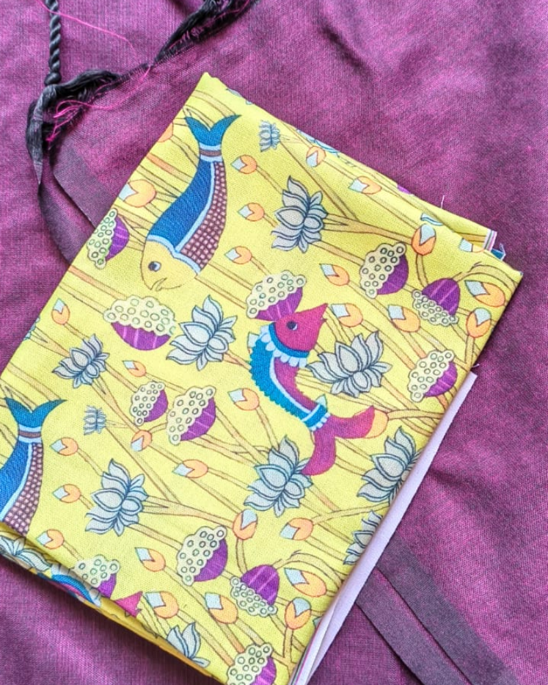 Wine Purple Handloom Khadi Cotton