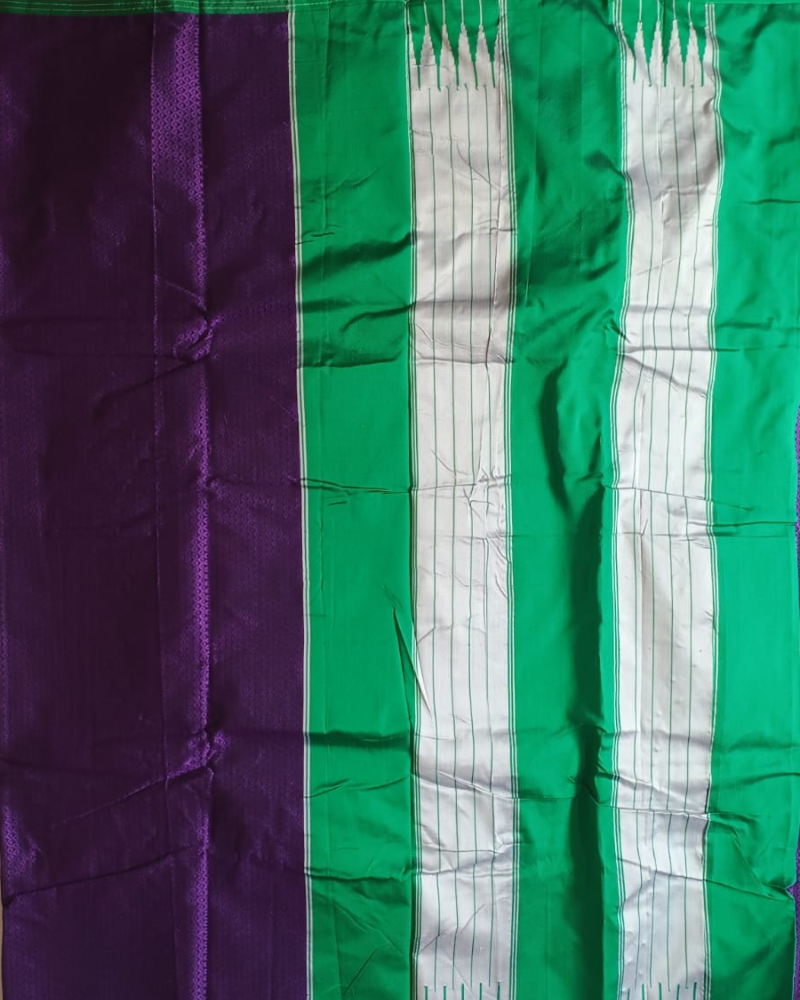 Purple Ilkal Khun Saree