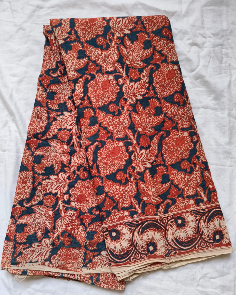 Red & Black Mul Cotton